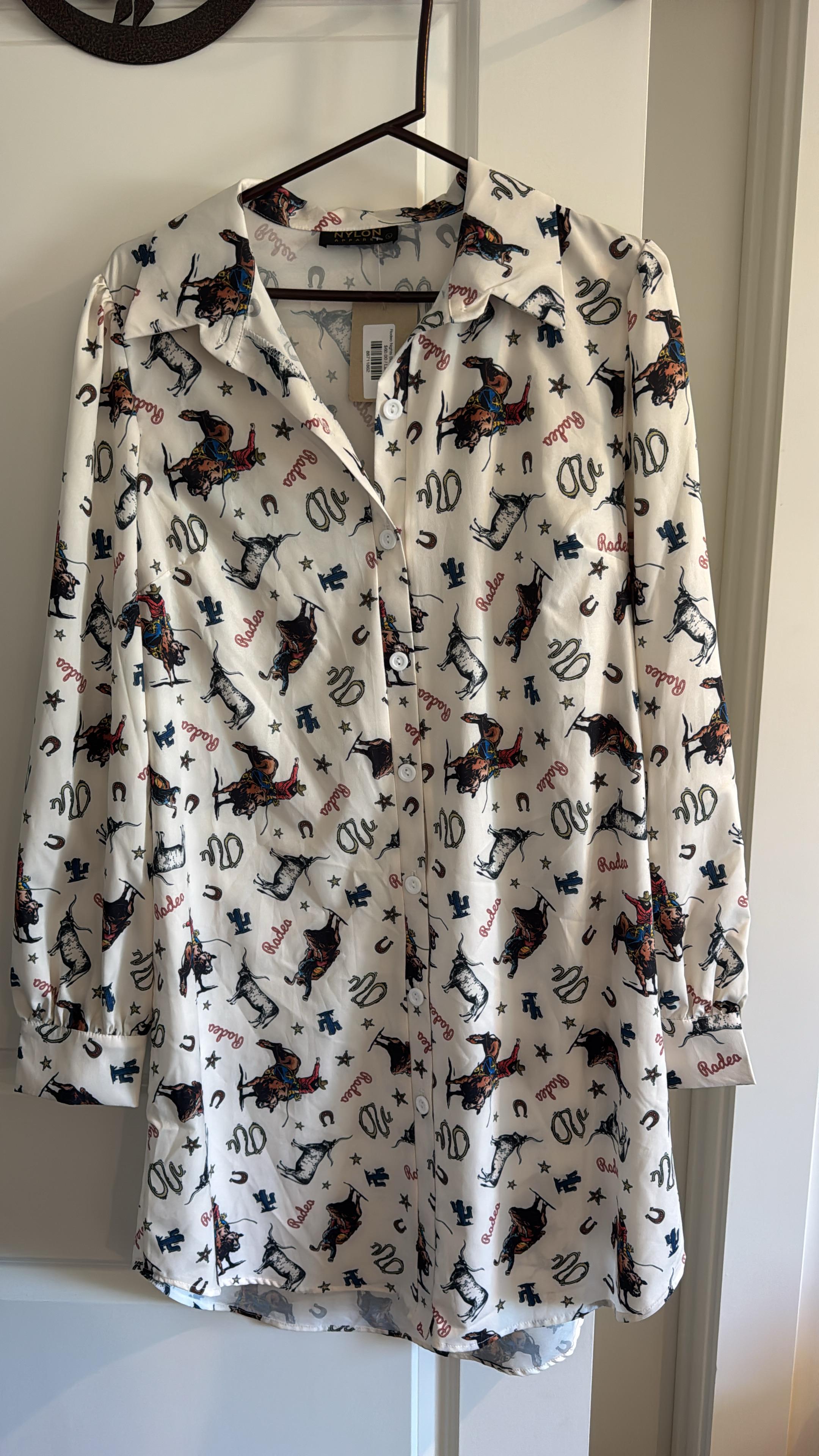 NWT Button Up Tunic - Large