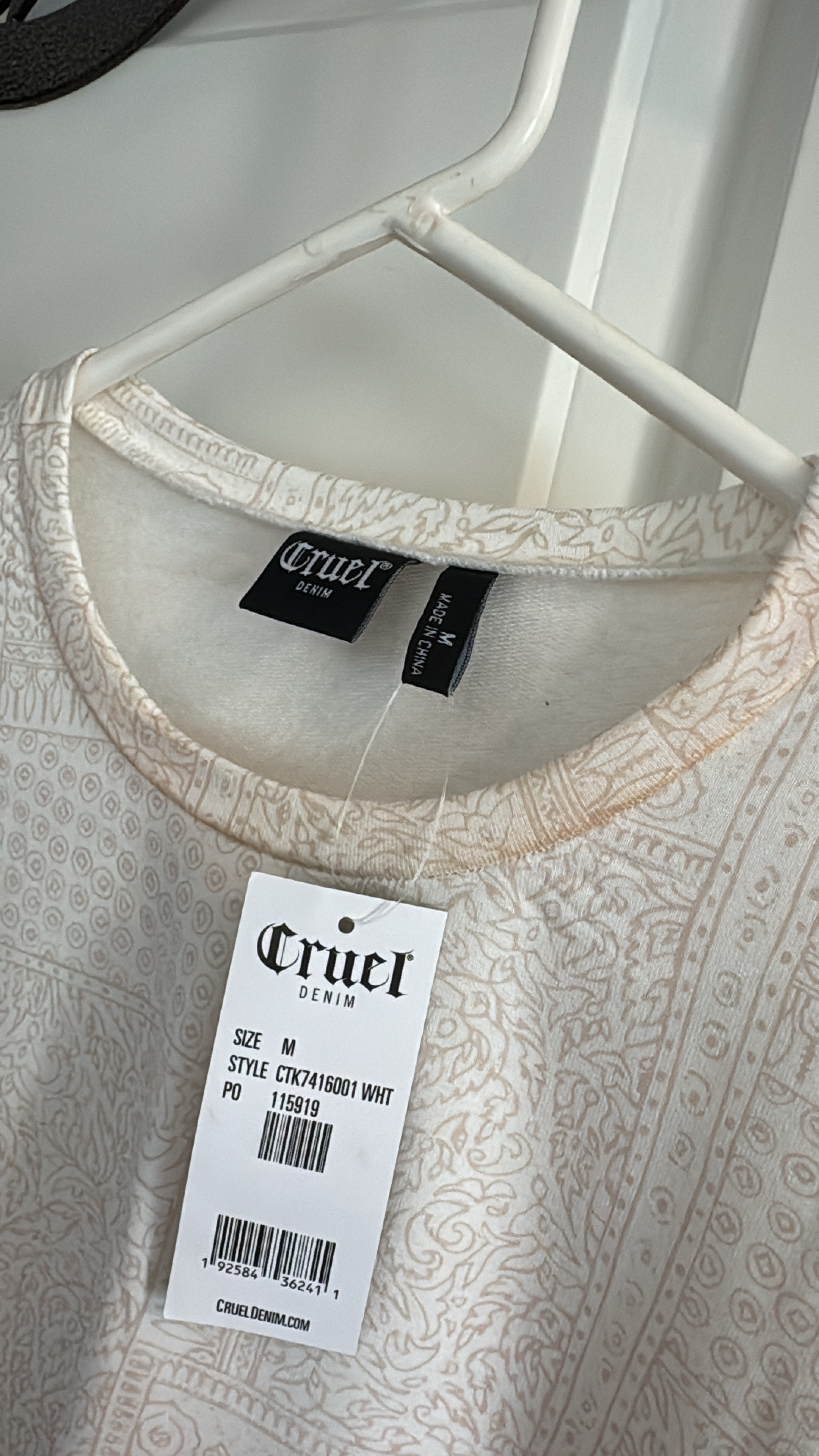 NWT Fringe Top (Minor Flaw) - Medium