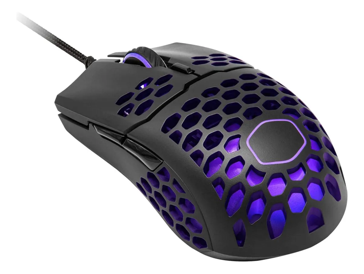 Jogos Com Fio Leves De 60 G Com Led Rgb Da Cooler Master Mm7