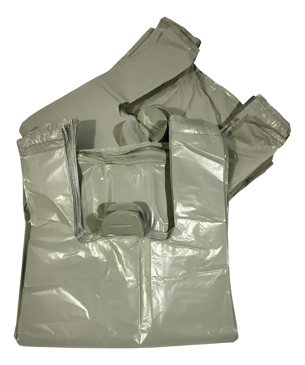 Sacola Plastica Reciclada Verde 40x50 C/ 5kg Reforçada