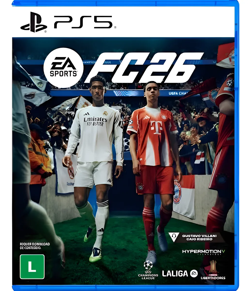 Jogo Ea Sports Fc 26 Midia Fisica Ps5 Original Lacrado Pt Br