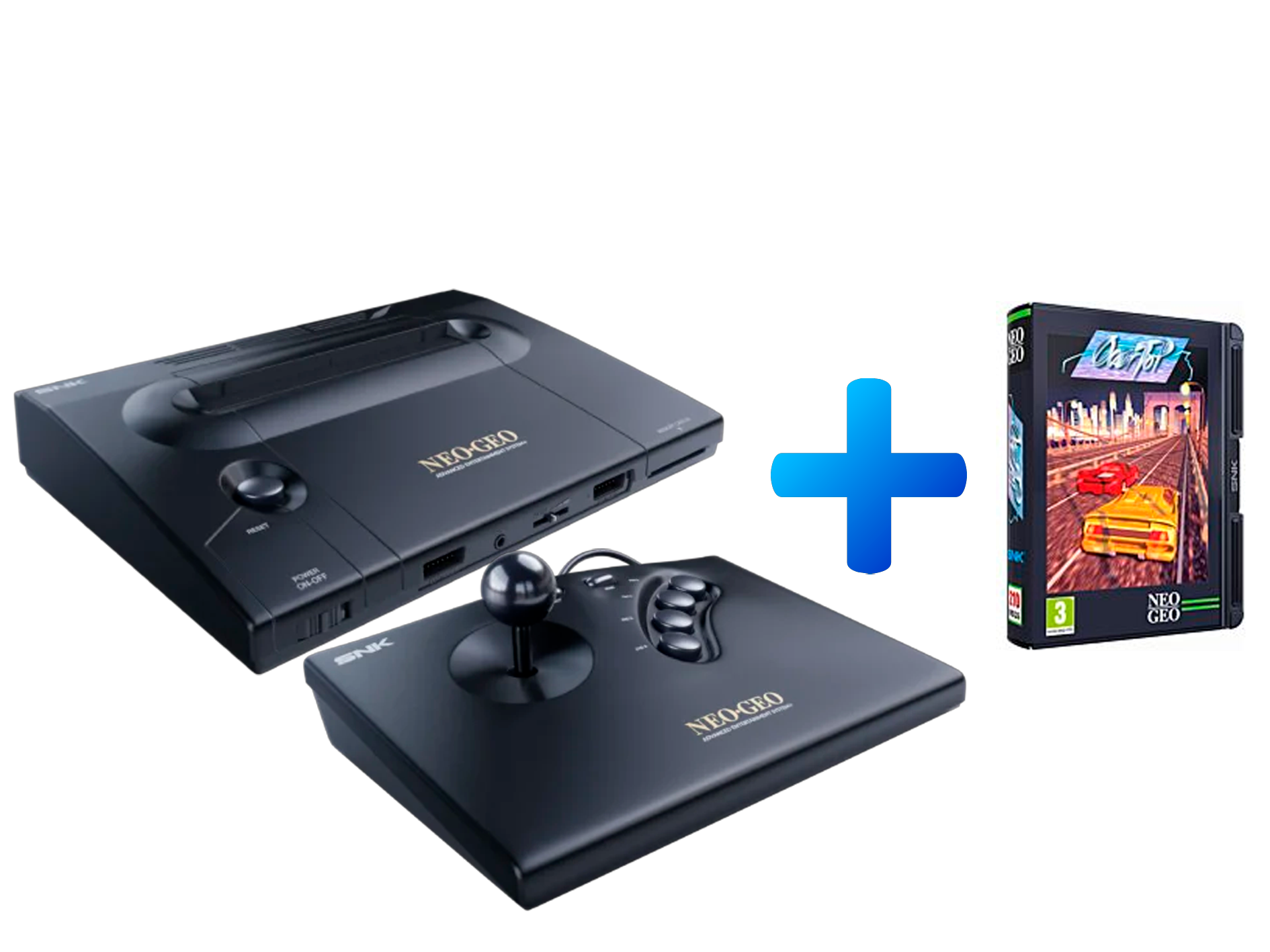 Consola Neo Geo AES+ con juego Overtop [PREVENTA]
