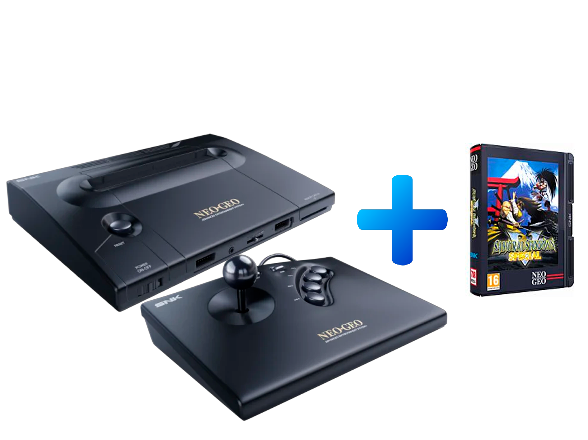 Consola Neo Geo AES+ con juego Samurai Shodown V [PREVENTA]