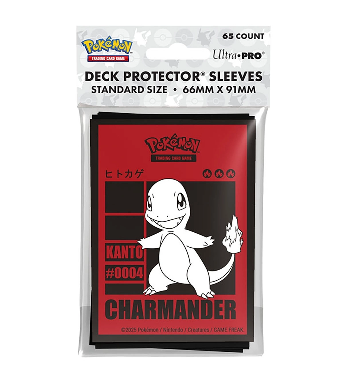 Fundas protectoras de cartas Charmander