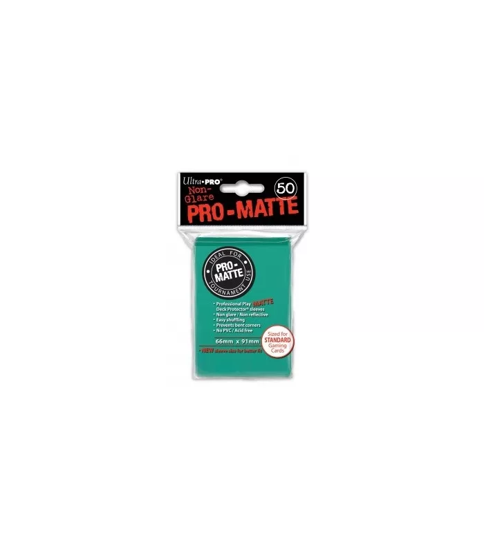 Fundas Ultra Pro Pro-Matte verdes (50 unidades)
