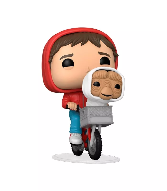 Funko POP Elliott con ET en bicicleta E.T. el extraterrestre