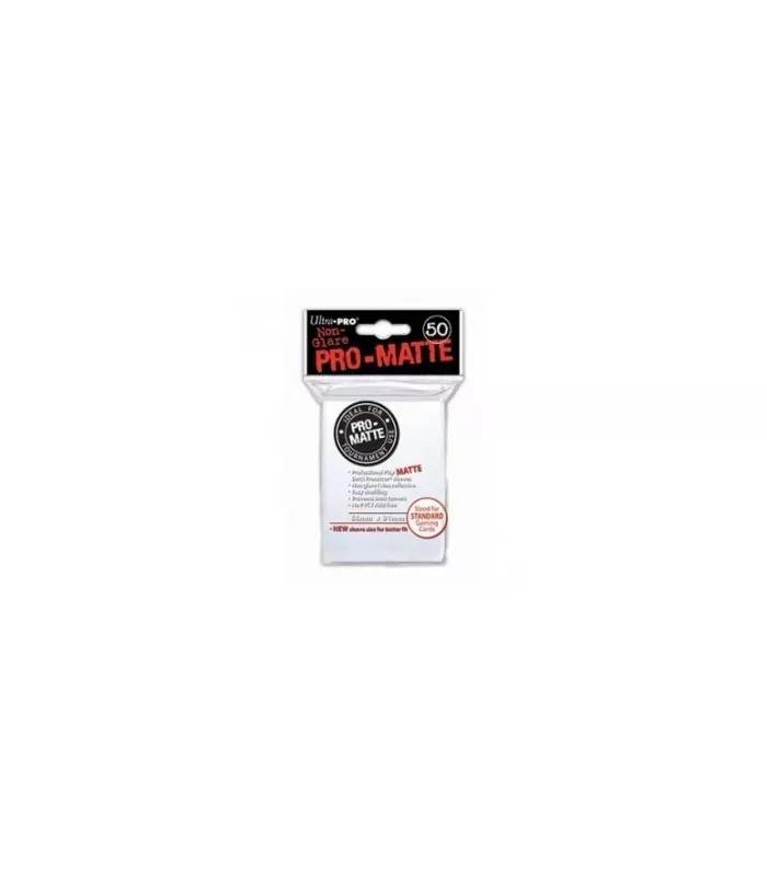 Fundas Standard Pro Matte Blanco (50 fundas) Ultra Pro