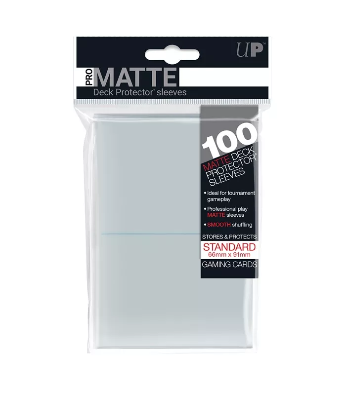Fundas Standard Pro Matte Transparente (100 fundas) Ultra Pro