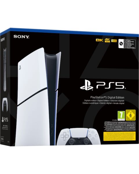CONSOLA WHITE DIGITAL SLIM EDITION + DUALSENSE (1TB)