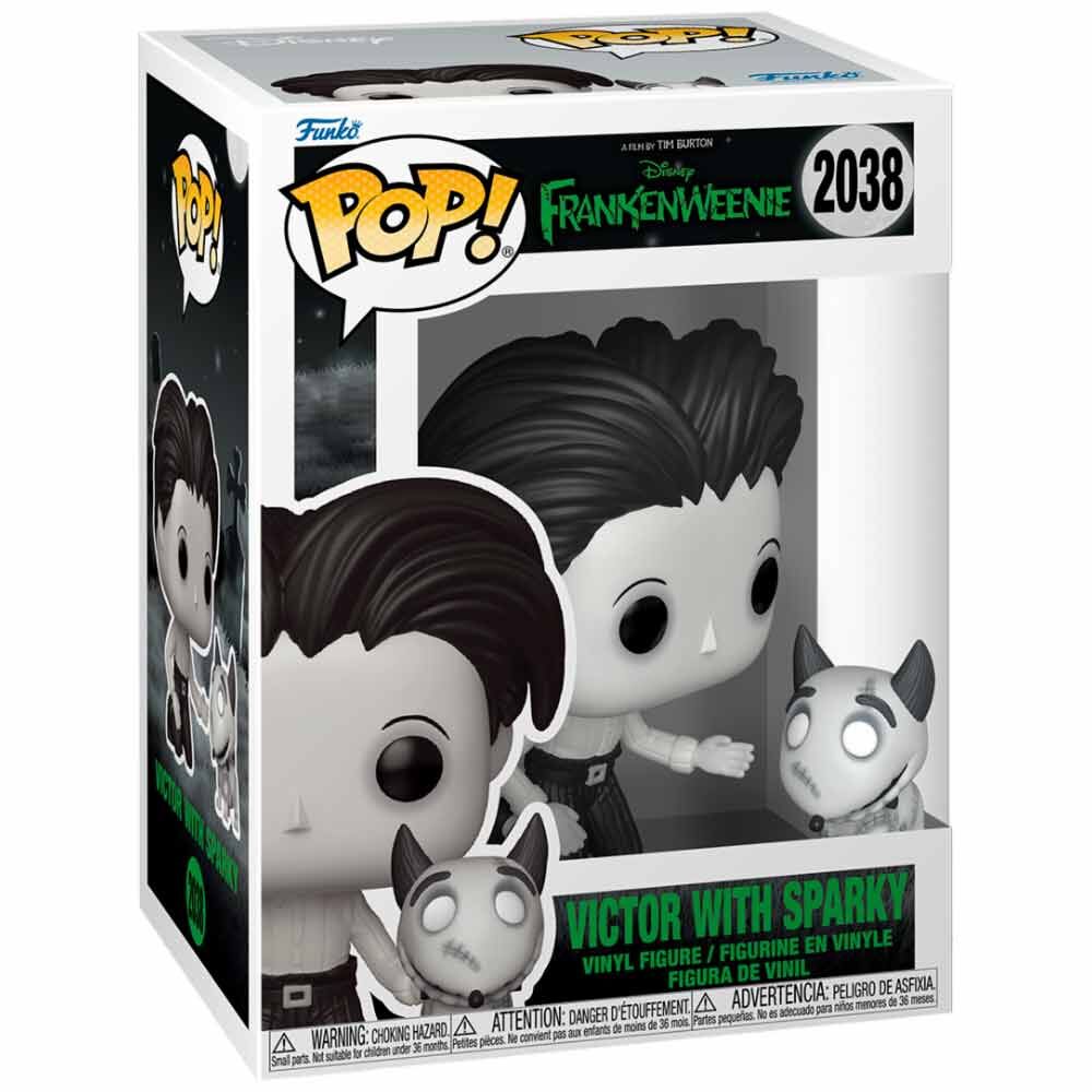 Funko pop de la pelicula Frankenweenie Victor y Sparky