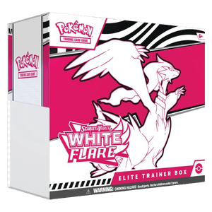 Caja de Entrenador Élite Escarlata y Violeta: Llama Blanca