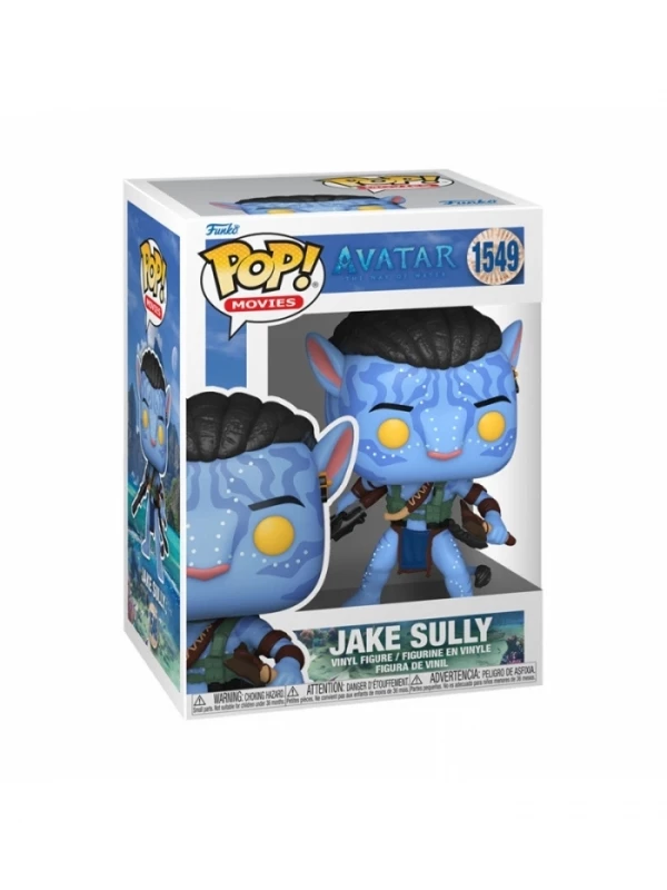 Funko Pop de Jake Sully en pose de guerra Avatar