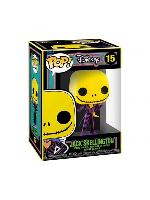 Funko Pop Jack Pesadilla antes de navidad Black Light Disney
