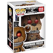 Funko Pop Nightmare Freddy  Five Nights at Freddys