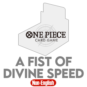 Caja de sobres One Piece Card Game A Fist of Divine Speed japonés