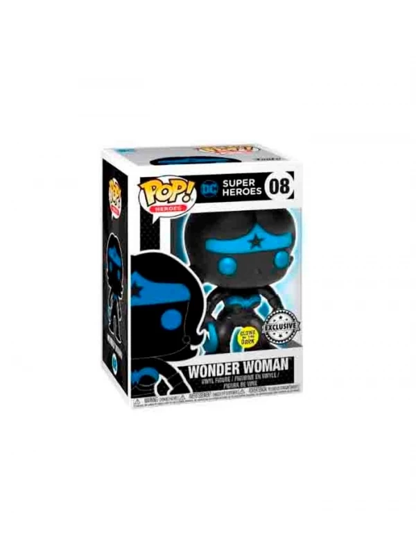 Funko POP Justice League Wonder Woman Silhouette Exclusive - DC Comics