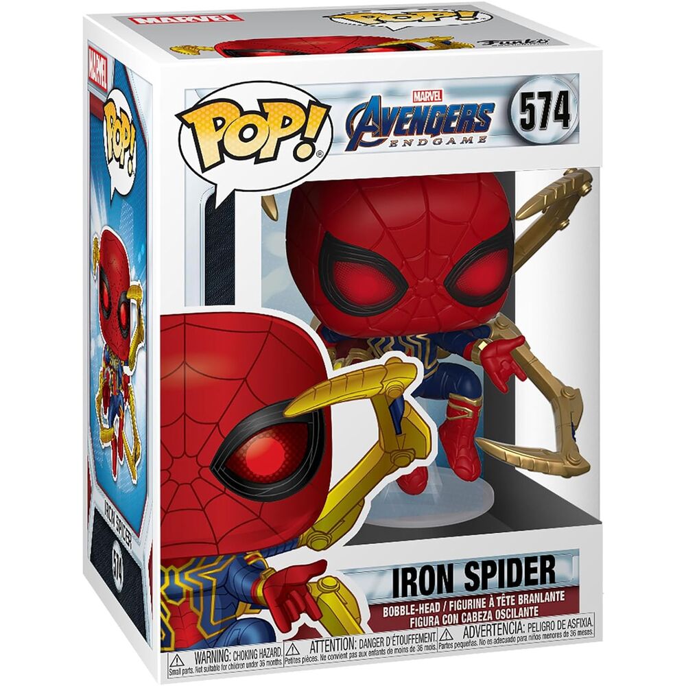 Funko POP Iron Spider with Nano Gauntlet - Marvel