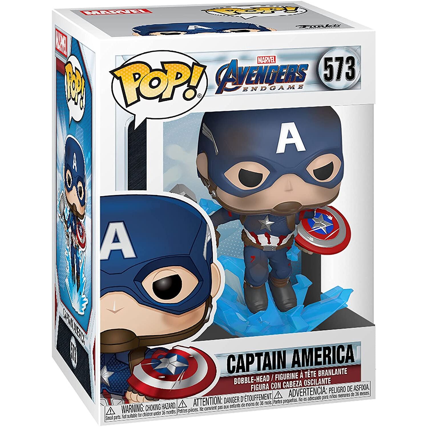 Funko POP  Captain America with Broken Shield & Mjölnir - Marvel