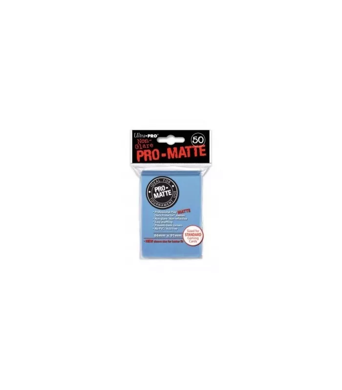 Fundas Standard Pro Matte Azul Claro (50 fundas) Ultra Pro