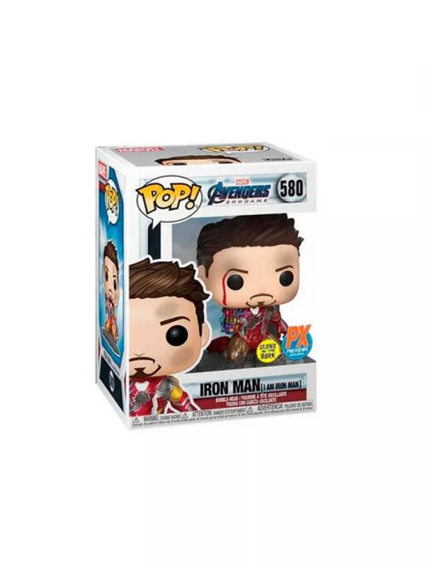 Funko POP Metallic (Exclusivo) I Am Iron Man Endgame - Marvel