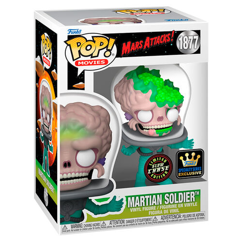Funko Pop Chase soldado marciano Mars Attack