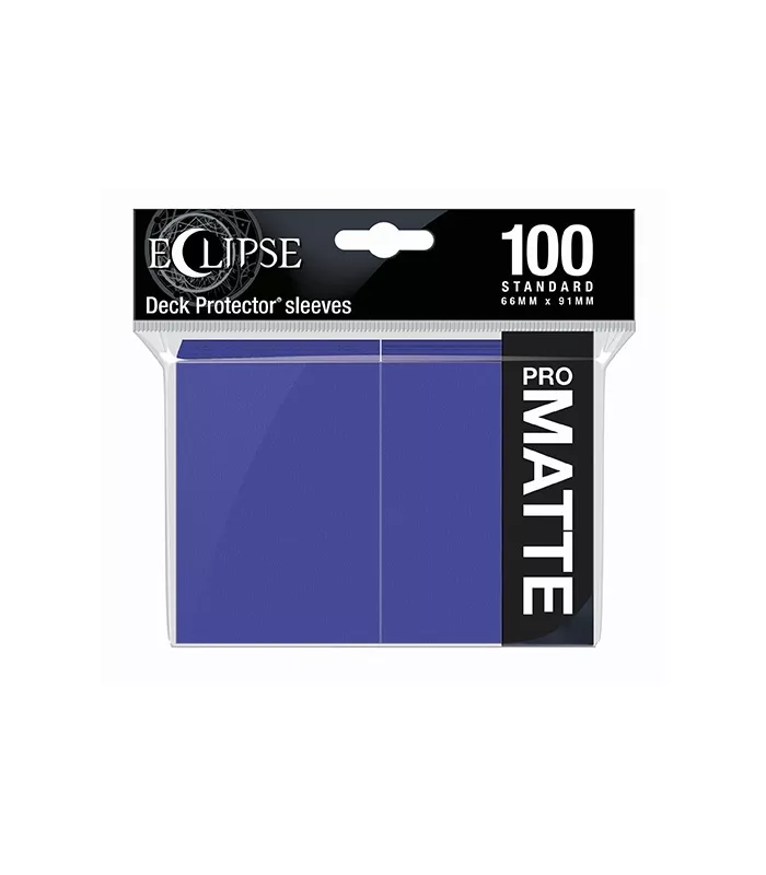 Fundas Standard Eclipse Matte Morado (100 fundas) Ultra Pro
