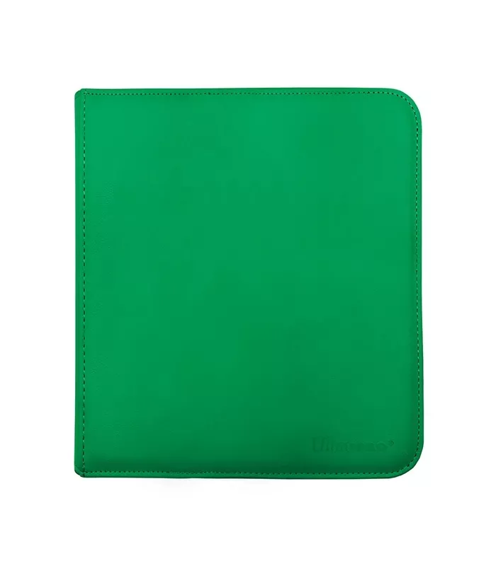 Carpeta con cremallera 12 bolsillos PRO-Binder Zippered Verde Ultra Pro