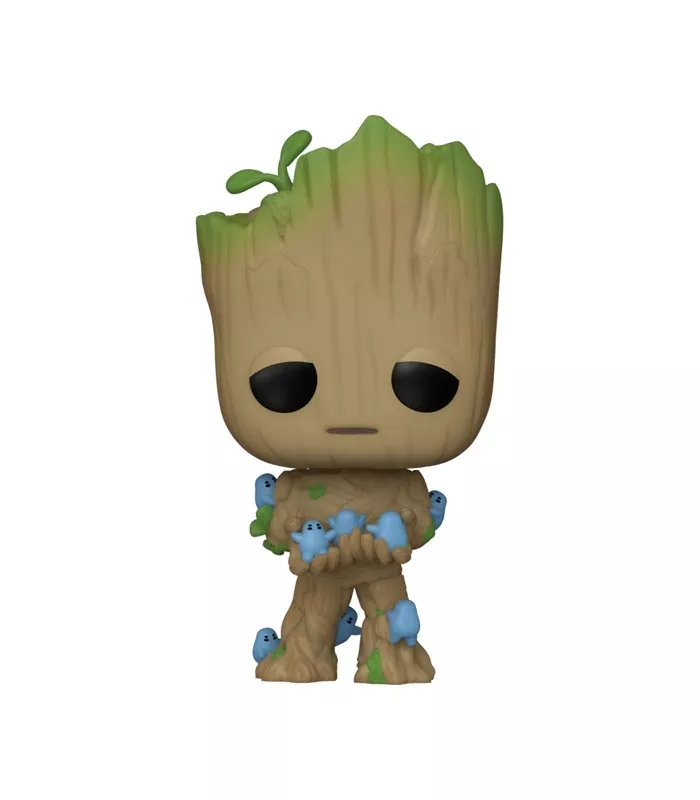Funko POP Yo soy Groot - Groot with  Grunds Marvel