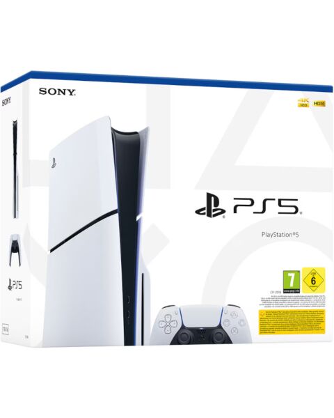 CONSOLA WHITE SLIM EDITION + DUALSENSE (1TB)
