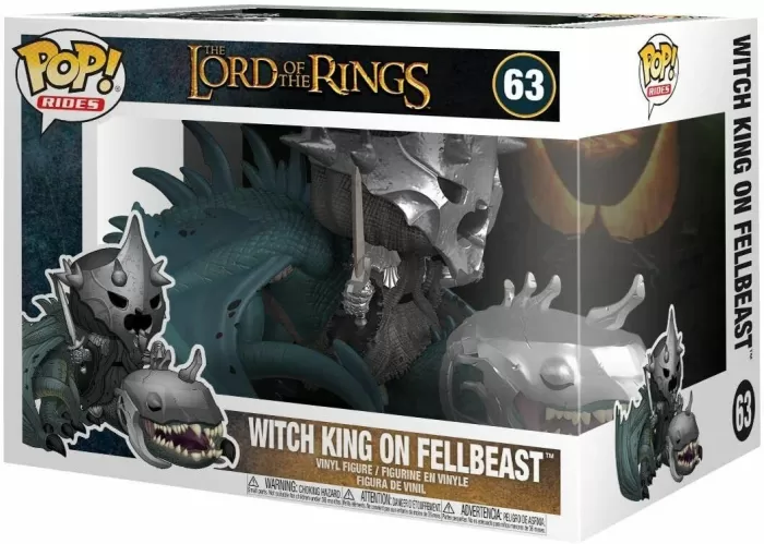 Funko Pop Rey Brujo en Fellbeast 15 cm El Señor de los Anillos