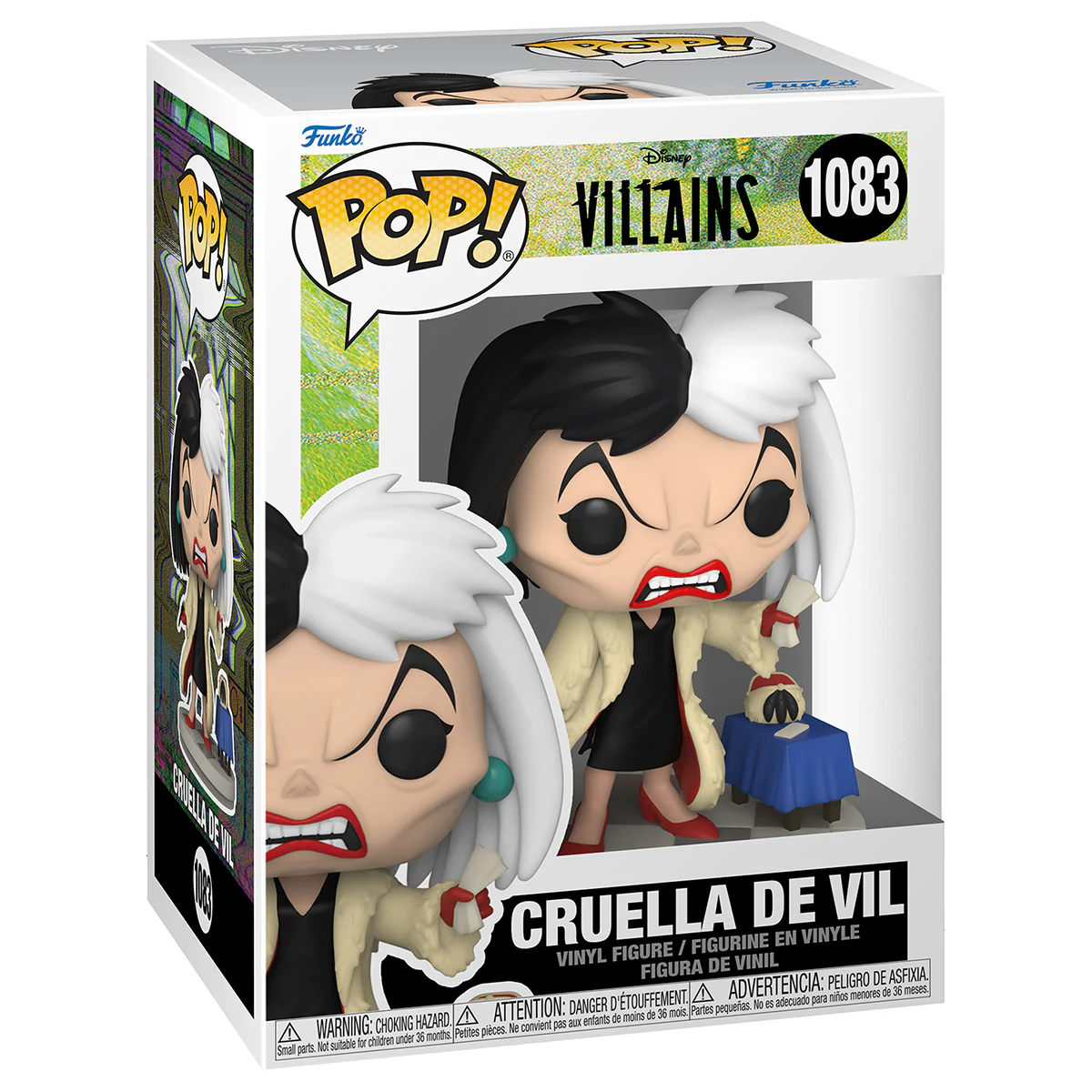 Funko Pop Cruella de Vil 101 Dalmatas  