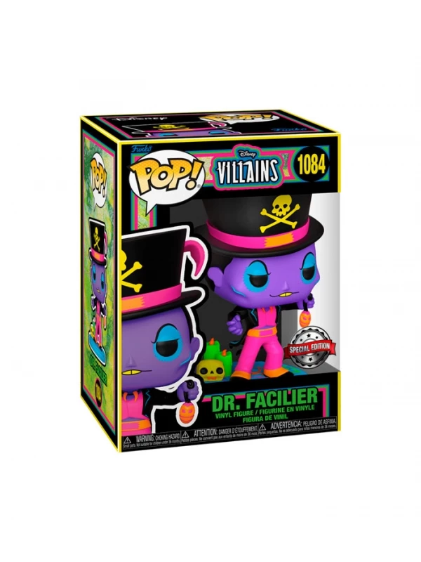 Funko Pop Doctor Facilier edición Día de Muertos Tiana y el Sapo