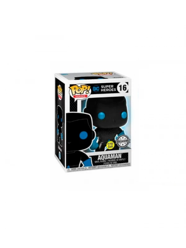 Funko POP Aquaman Silhouette Brilla en la oscuridad - DC Comics