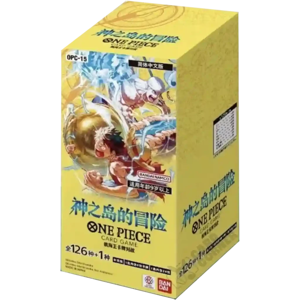 Caja de juego de cartas One Piece OP15JP Skypiea Arc