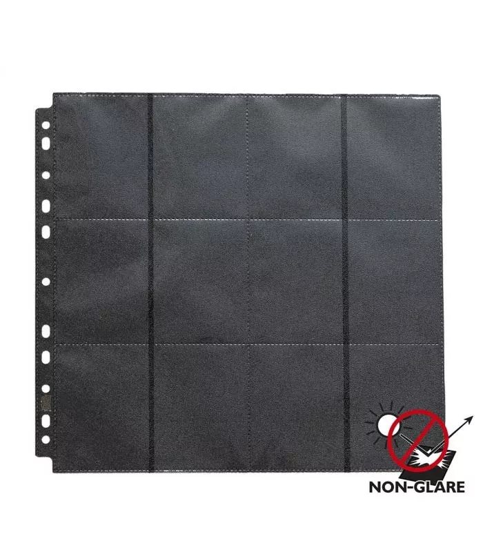 Álbum Páginas de 24 bolsillos Non Glare para cartas standard Dragon Shield