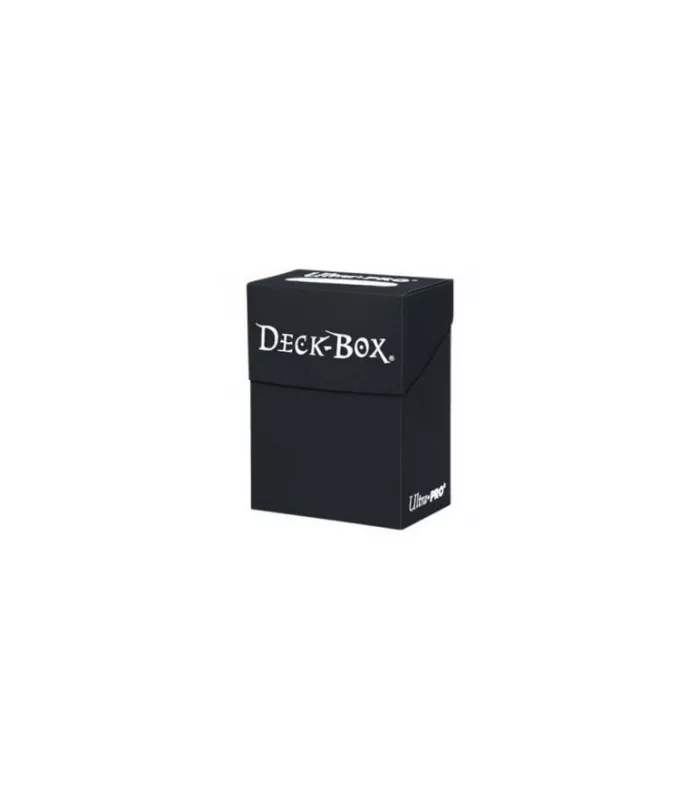 Caja de mazo Deck Box Solid Negro Ultra Pro