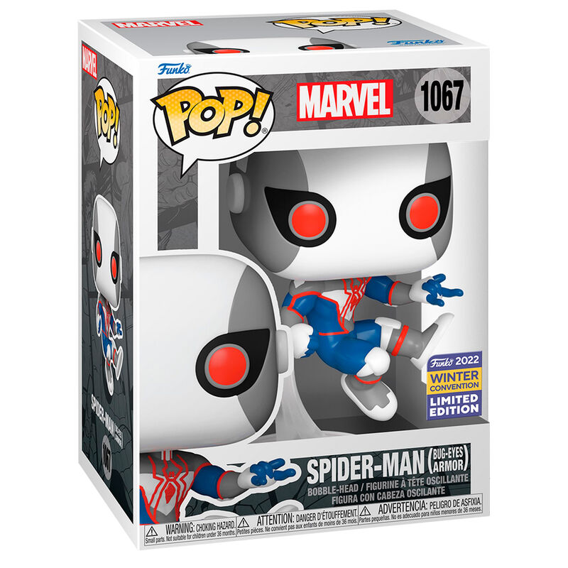 Funko Pop Exc Spider-man bug eye armor - Marvel