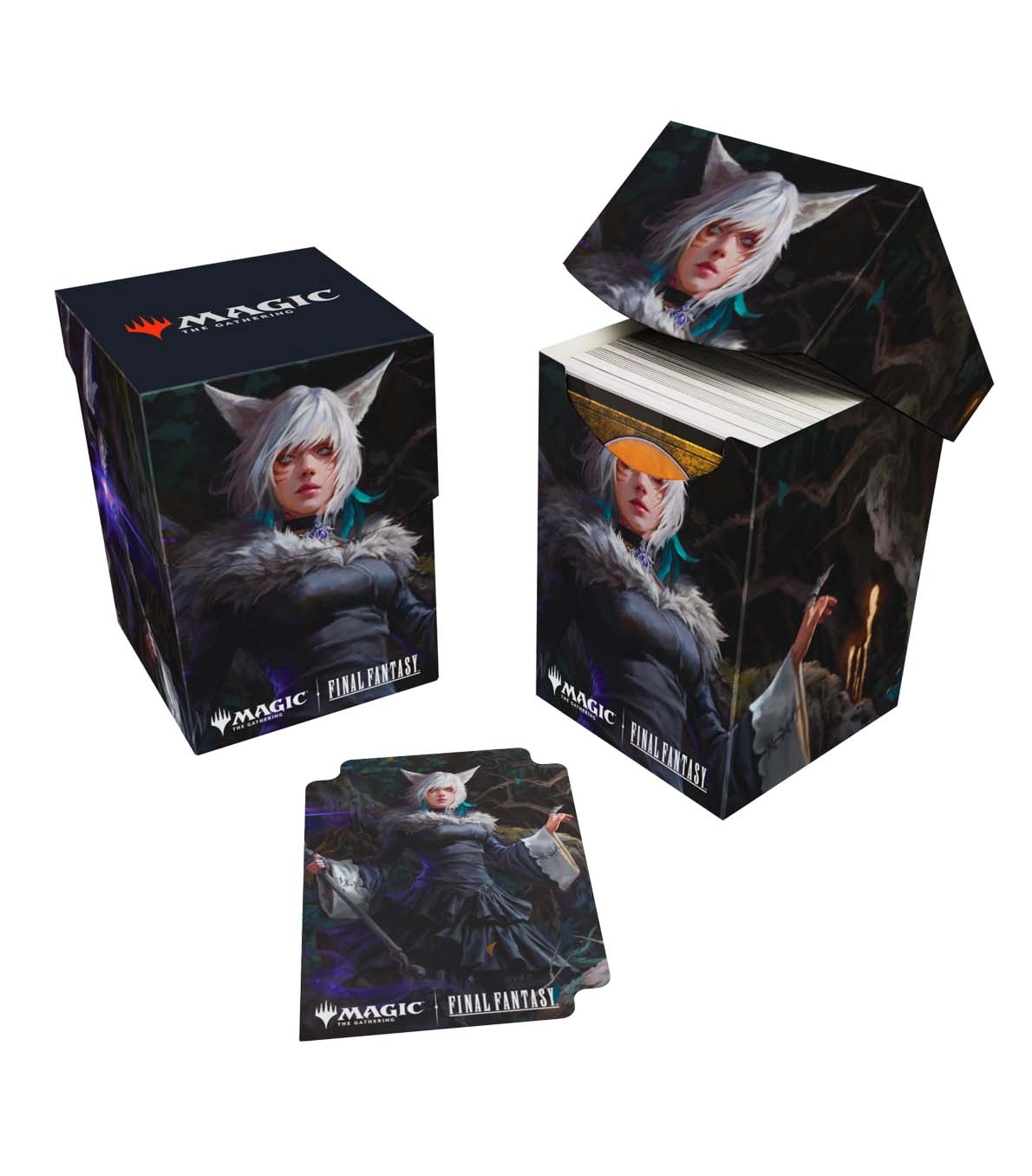 Caja de mazo Deck Box Commander B Final Fantasy Magic The Gathering - Ultra Pro