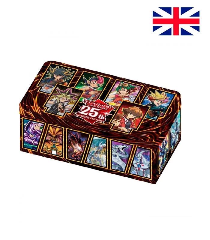 Lata de cartas Yu-Gi-Oh! 25 aniversario