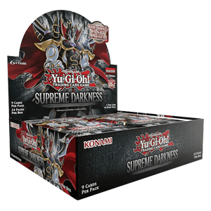Yu-Gi-Oh! Supreme Darkness Caja de Sobres Inglés