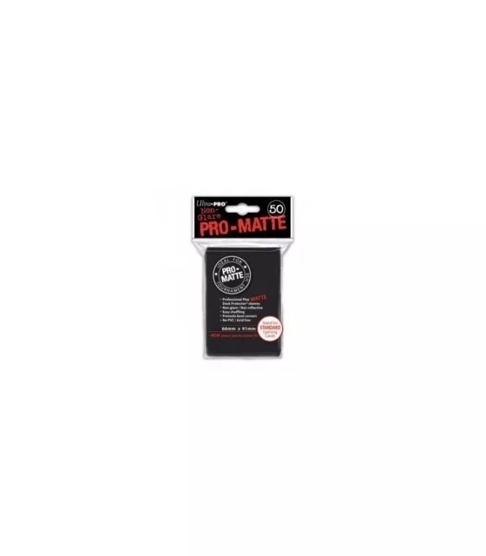 Fundas Standard Pro Matte Negro (50 fundas) Ultra Pro