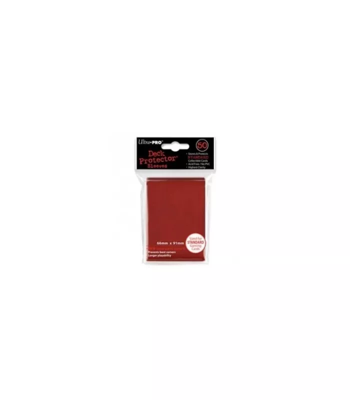 Fundas Ultra PRO Deck Protector rojas