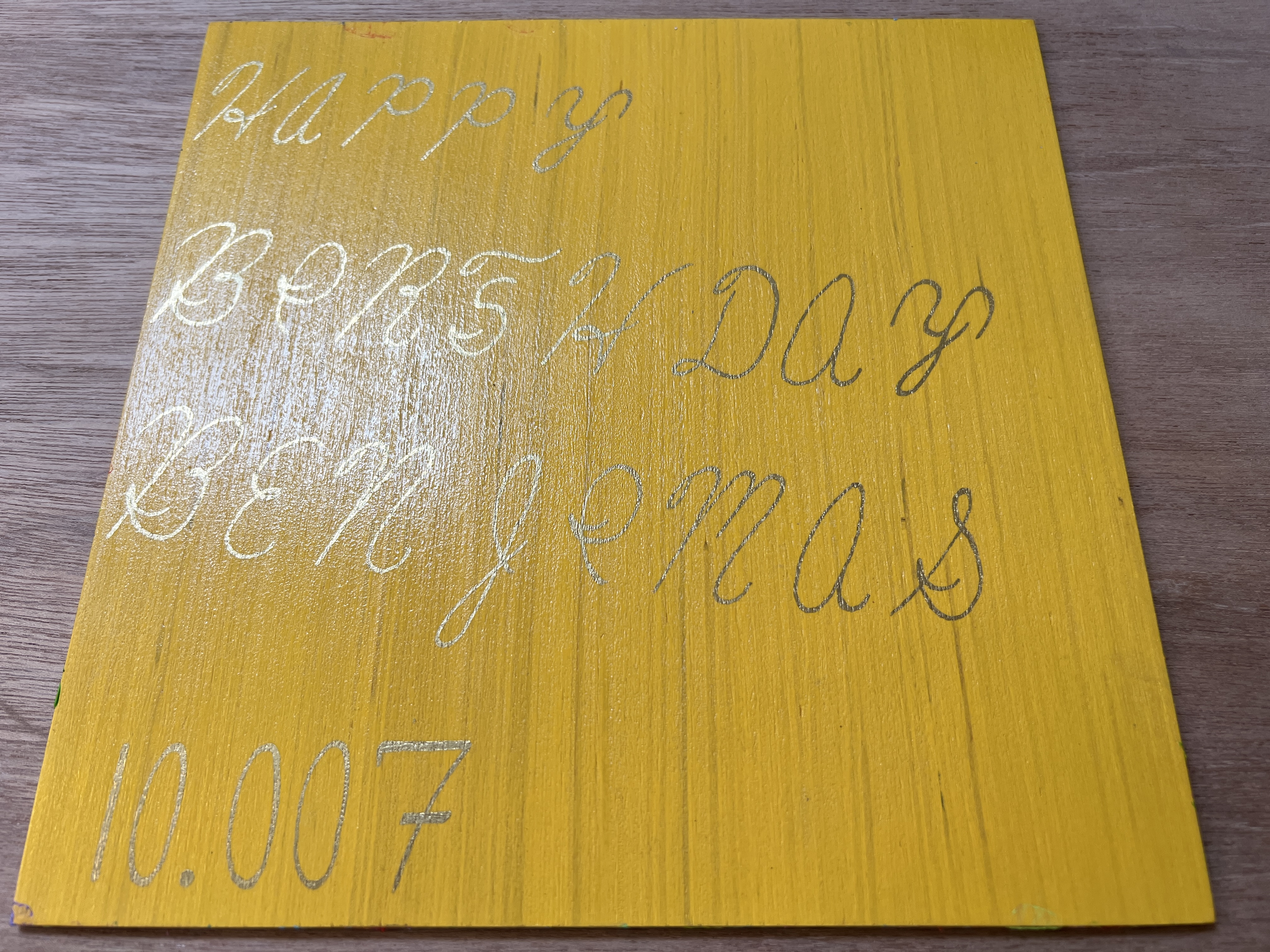 3000 Series - HAPPY BIRTHDAY BENJIMAS 10.006