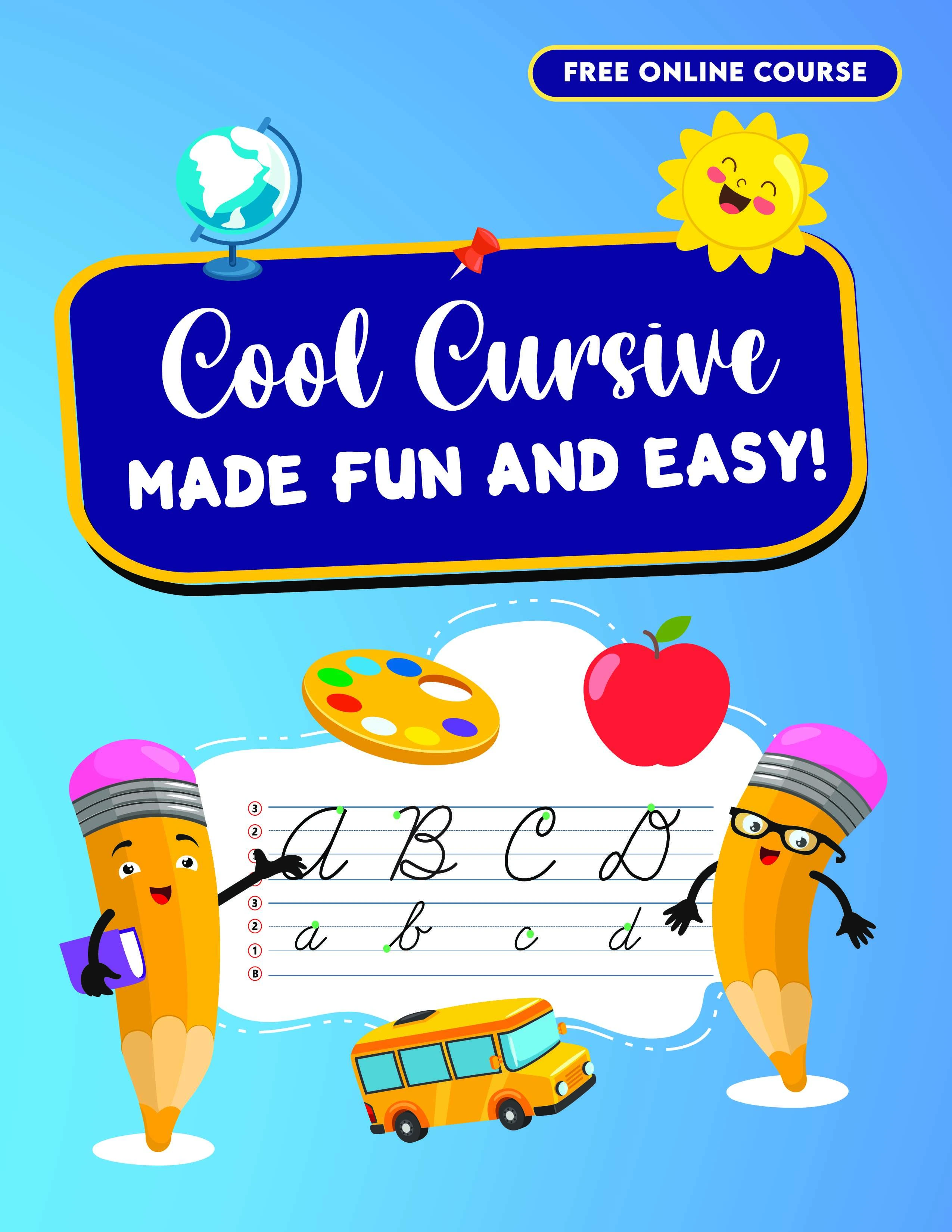 Cool Cursive Made Fun & Easy!