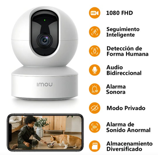 Cámara de Seguridad Imou WiFi 2MP