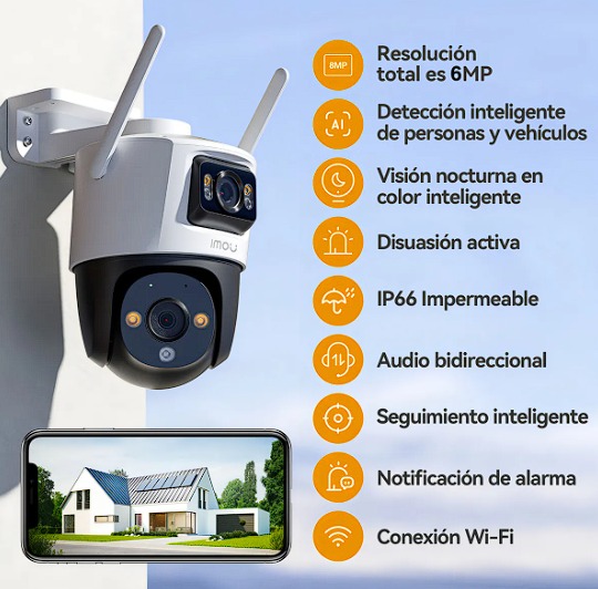 Cámara de seguridad IMOU 6MP