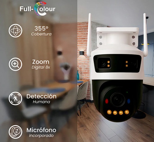 Kit Videovigilancia Cronos Cámara Imou Cruiser 11mp 