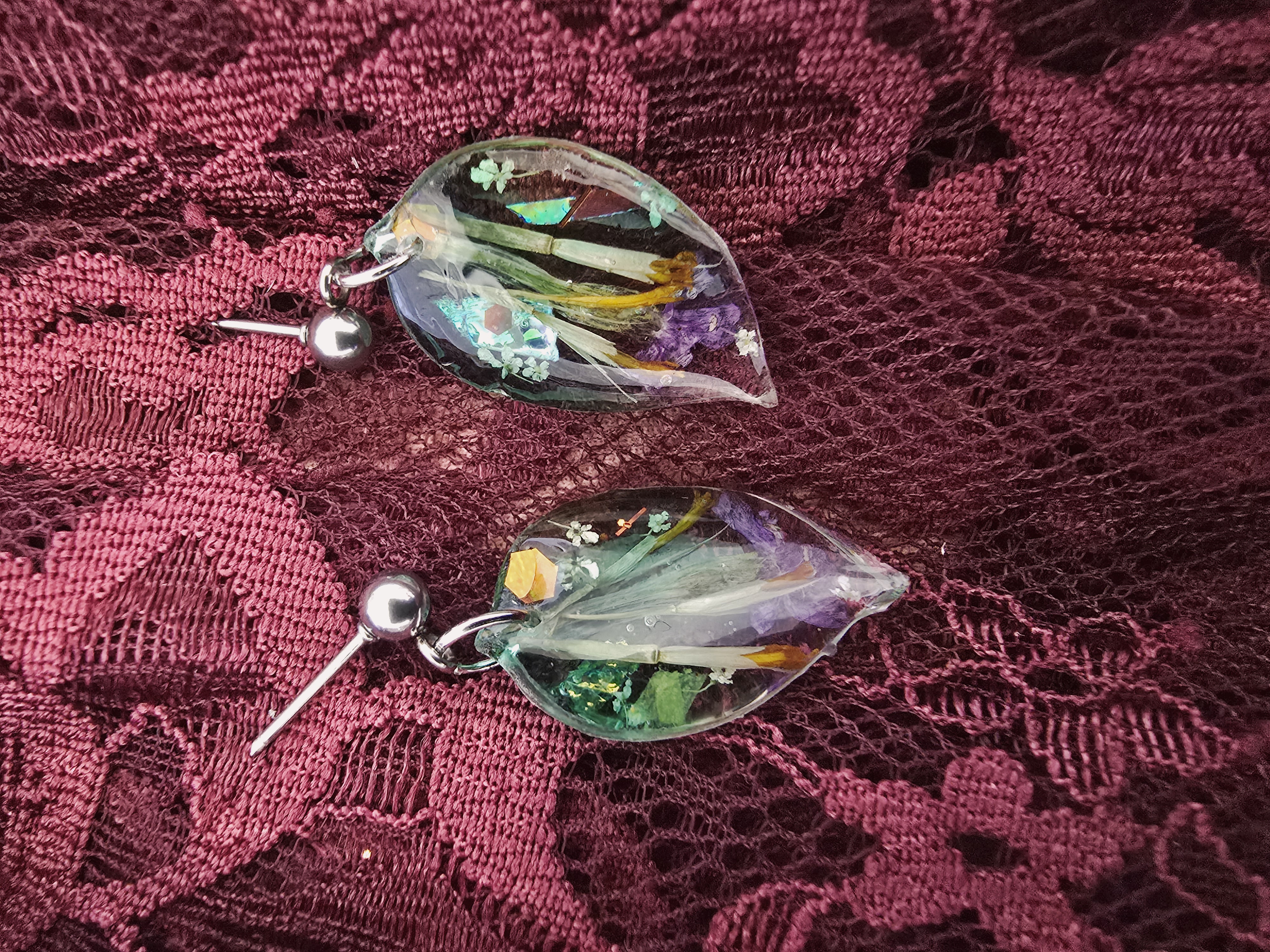 Marigold Seed Earrings