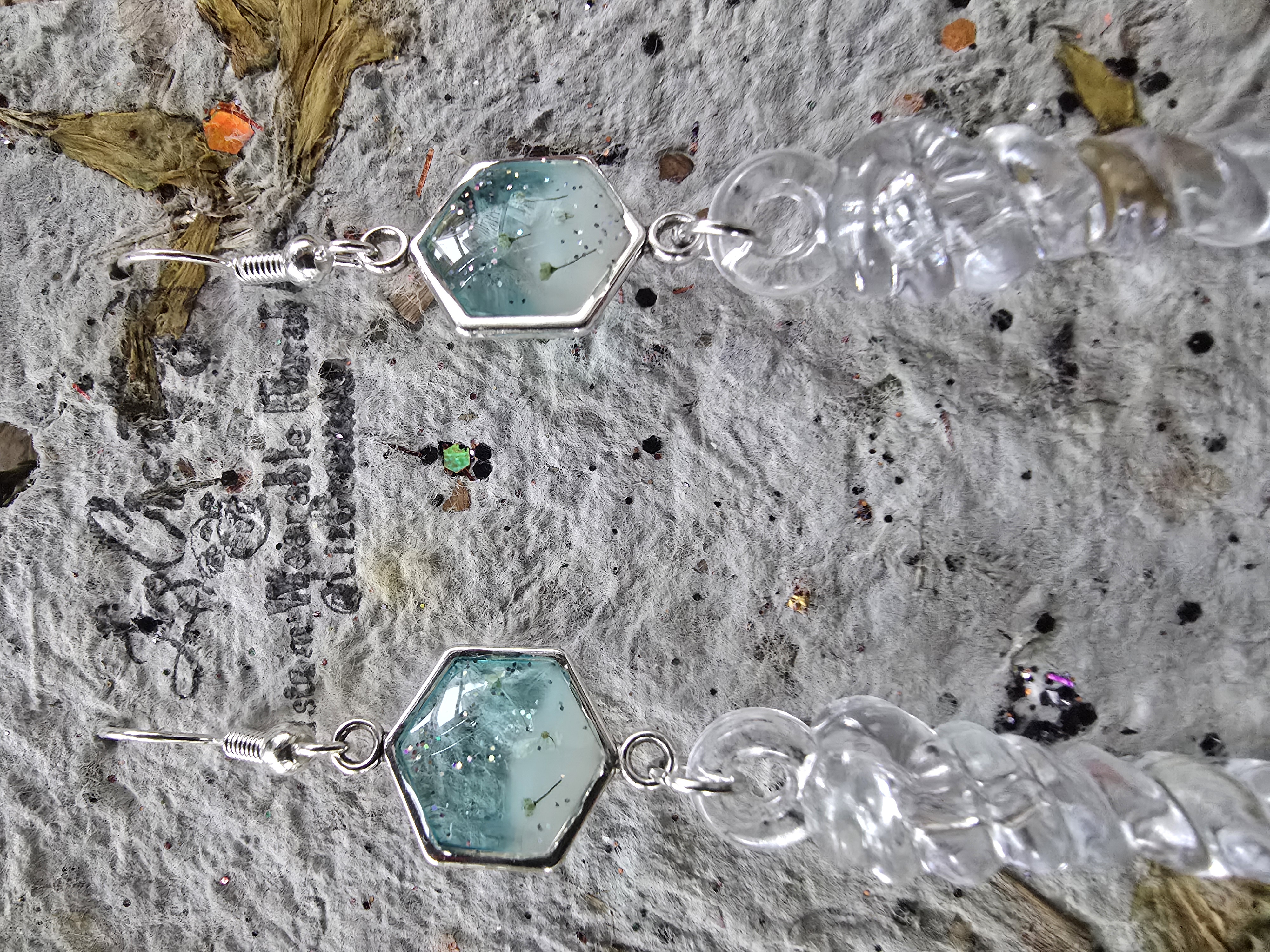 Queen Anne’s Lace Icicles Earrings