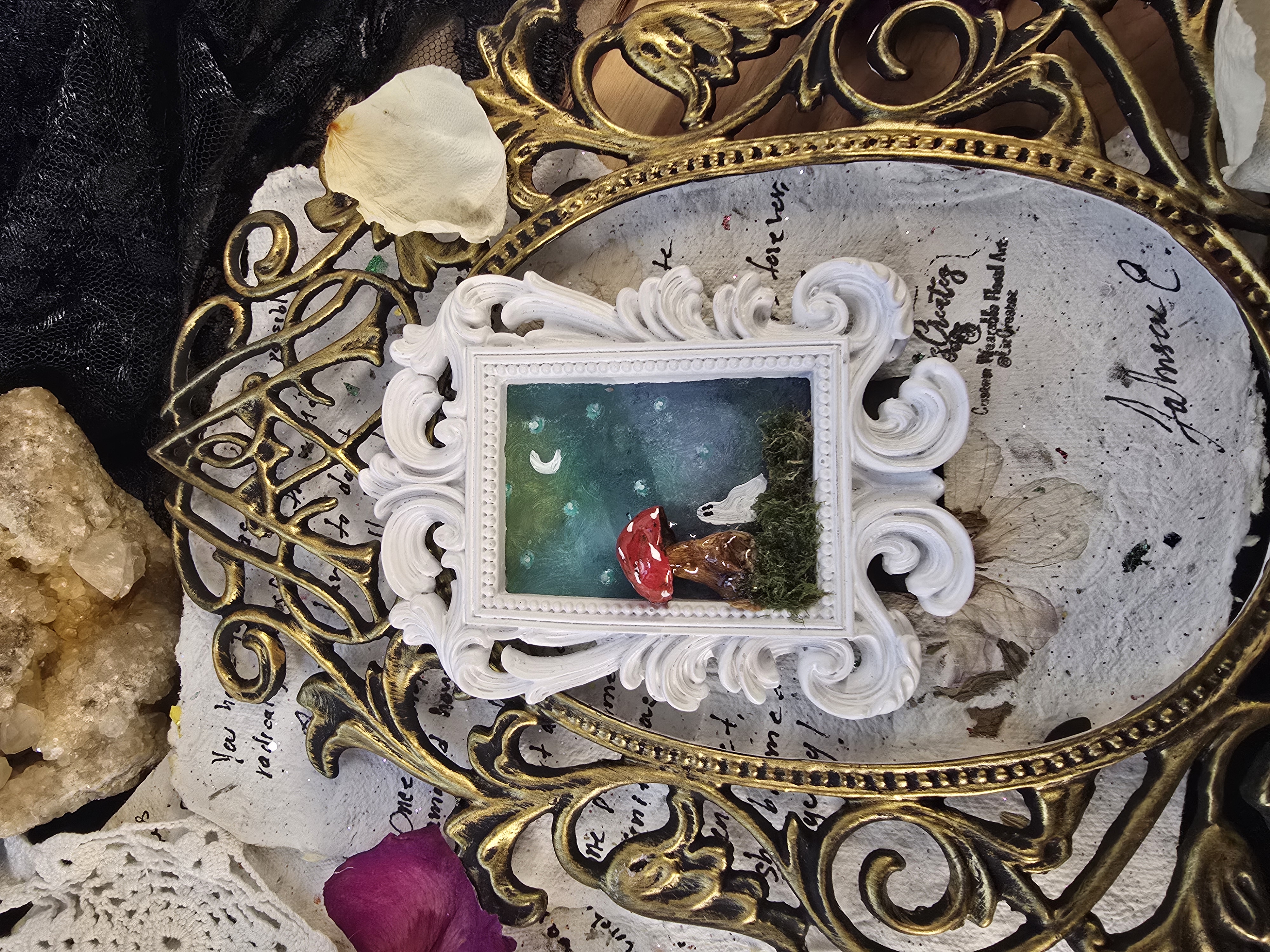 Little Ghostie – Original Mini Artwork